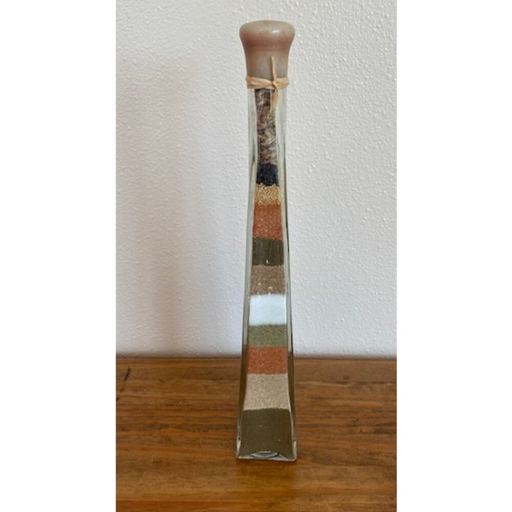 Vintage Decorative Square Spice Bottle